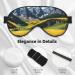 Shop Reusable Sleep Mask Eye Covers - Soft Blackout Eye Masks for Better Sleep & Travel Essentials | Sunflower Design - Buy Online on GoSupps.com