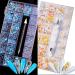 Cacacook Road Stones Set - 9000 Professional Nail Art Glitter Stones 21 Grids of Rhinestone Accessories for Stunning Nail Designs - Buy Online on GoSupps.com