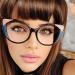 SERONI TR90 Cat Eye Blue Light Blocking Glasses | Anti UV Computer & Reading Glasses for Women & Men | Stylish Black Red Yellow Frames - 54mm - Buy Online on GoSupps.com