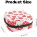 DIY Strawberry Flower Pattern Menstrual Cup & Sanitary Pad Storage Bag - Portable Period Kit for Women & Teens (Color 7) - Buy Online on GoSupps.com