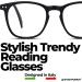 grinderPUNCH High Magnification Readers Glasses | Powerful +4.00 to +6.00 Options | Durable +5.00 Black Eyewear - Shop Internationally - Buy Online on GoSupps.com