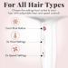 Lily England 1800w Hair Dryer with Diffuser for Curly Hair - 3 Heat Settings, 2 Speeds, Cool Shot - White & Rose Gold - Buy Online on GoSupps.com