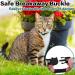 Reflective Airtag Cat Collar with Apple Air Tag Holder and Bell - 0.4 Inches Wide, Lightweight Black Design - Ideal for Girl and Boy Cats - Buy Online on GoSupps.com