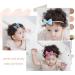 DooBoi Baby Girls Flower Headbands, Set of 24, Soft Nylon Elastic Hair Accessories for Newborns, Infants, Toddlers, Kids - Hair Bows-03 - Buy Online on GoSupps.com
