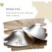 Silver Nursing Cups - Nipple Shields for Newborn Nursing - Soothe and Protect Nipples - 999k Regular Size - Buy Online on GoSupps.com