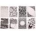 8Pcs Flower Leaf Butterfly Plastic Embossing Folder DIY Craft Template Molds Stamp Stencils Scrapbook Paper Cards Photo Album Making Tools Embossing Folders Handmade Art Craft Supplies Decorating Mold