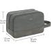 WANDF Travel Toiletry Bag for Men - Canvas Dopp Kit Organizer in Grey - Buy Online on GoSupps.com
