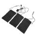 5V USB carbon heating cushion 3-in-1 electric heating pillow 3 gear Temperature adjustment waterproof heating pillow winter clothing heating pillows