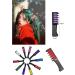 Kids Hair Chalk Dye Kit - 10 Color Non-Toxic Washable Hair Color for Girls, Ideal for Halloween, Cosplay, Christmas - Perfect Gift for 3-10 Year Olds by HOINCO - Buy Online on GoSupps.com