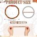 40 Pcs Boho Hair Ties: Cute Elastic Bracelet Ponytail Holders for Women - Soft Bands for Thick Thin Long Curly Hair - Buy Online on GoSupps.com