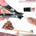 2024 Upgrade Nail Clippers for Men - Heavy Duty Thick Nail Cutters with Wide Jaw & Catcher | Mess-Free Ultra Sharp Fingernail Clippers for Seniors - Black - Buy Online on GoSupps.com