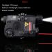 Ratulie Upgraded Airsoft PEQ 15 Box with IR Laser, Red Laser Sight, and White LED Flashlight - Black | Compatible with AEG, GBB, CQB | 20mm Picatinny Rail Mount - Buy Online on GoSupps.com