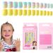 Press On Nails for Kids | Fake Nails Kids | Children Fake Artificial False Nail Tips Pre Glue Full Nails for Girls Kids Decoration Pochy - Buy Online on GoSupps.com