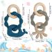 Utensilsto Baby Bite Ring - 2-Piece Dental Aid for Teething | Safe Teething Toys for Boys & Girls (6 Months+) - Buy Online on GoSupps.com