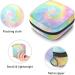 Swirl Tie-Dye Sanitary Napkin Storage Bag | Portable Period Bag for Women & Teens | Multi-Colored Menstrual Cup & Tampon Organizer - Buy Online on GoSupps.com