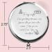 UniqGift Valentine's Day & Anniversary Gift for Her - To My Wife Compact Mirror - Wife Birthday & Mother's Day Gift Idea - 1010 - Buy Online on GoSupps.com