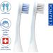 Curaprox Sensitive Electric Toothbrush Replacement Heads - 2 Pack - Buy Online on GoSupps.com