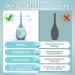 Analdschusche Enema - 245ml Intestinal Cleaning Irrigator | Anti-Return & Filter Shower Hose Connector - Buy Online on GoSupps.com