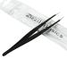 Zizzili Basics Stainless Steel Ingrown Hair Tweezers with Precision Tips - Splinter, Eyebrow, and Facial Hair Removal - Bonus Tip Guard & Carry Pouch - Buy Online on GoSupps.com