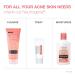 Neutrogena Pink Grapefruit Acne Face Wash with Salicylic Acid 2% - Pack of 3 | Gentle Foaming Scrub with Vitamin C | 6.7 Fl Oz - Buy Online on GoSupps.com