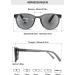 Lanomi Rectangle Reading Glasses with Sun Protection | Prescription Sunglasses for Men & Women | Lightweight 2.0x Outdoor Visual Aid Gray Color - Buy Online on GoSupps.com