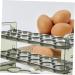 COOLHIYA Egg Cartons Egg Carton Eggs Fridge Door Egg Holder Egg Holder for Fridge Door Egg Stand Storage Box Side Door Green 31.00X17.50X10.50CM - Buy Online on GoSupps.com