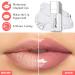 SBHEANGBA Moisturizing Lip Oil No-Sticky Lip Gloss Tinted Lip Balm Lip Care Long Lasting Clear Liquid Lipsticks Plump Lip Glow Oil For Dry Lip's Moisturizing Hydrating And Nourishing 06# Transparent - Buy Online on GoSupps.com