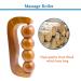 Hathkaam Rosewood Handheld Massage Roller - 7 Inch Full Body Pain Relief Therapy - Buy Online on GoSupps.com