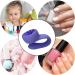 Shitafe Nail Polish Bottle Holder Wearable Wearable Manicure Display Tools - Strong Grip Airlock Suction Silicone Nail Polish Holder For Nail Art Salon Design Violet - Buy Online on GoSupps.com