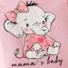 UUAISSO Baby Girls Cow Print Ruffled Outfit 0-3 Months - Pink Elephant Design - Buy Online on GoSupps.com