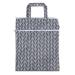 Teamoy Travel Hanging Wet Dry Bag Organizer - Gray Arrow Medium - 17.3 x 13.4 inches - Two Compartments for Cloth Diaper, Laundry, Swimsuits - Easy to Hang - Pack of 1 - Buy Online on GoSupps.com