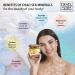 Dead Sea Collection Body Peeling 660g Natural Salt Scrub with Almond & Vanilla Oil | Organic Exfoliation & Minerals for Glowing Skin - Buy Online on GoSupps.com