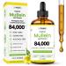 Mullein Drops for Lungs USDA Organic Lung Detox and Cleanse Liquid with Marshmallow Thyme Astragalus Orange Peel Echinacea Alcohol & Sugar Free Extract for Smokers 2 Fl Oz 2 Fl Oz (Pack of 1)