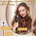 Rotating 1 Inch Curling Iron | Dual Voltage Beach Waver | 4 Temperature Settings | Anti-Scald Fast Heating for Long & Medium Hair - Buy Online on GoSupps.com