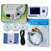 Heal Force Prince 180B Portable ECG Monitor Continuous Measuring With 3-Lead ECG Cable and Electrodes