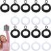 WILLBOND Weaving Loom Refill Loops for potholders potholder Loom Loops Weaving Craft Loom Loops Weaving Crafts for DIY Crafts Supplies Favors, Compatible with 7 Inch Weaving Loom (96)