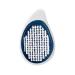 Tweezerman Evening Blue Nail Brush & Callus Remover - Premium Quality Beauty Tool | International Shipping Available - Buy Online on GoSupps.com