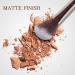 Bronzer Powder Kit with Brush | Matte Finish Contour Palette for All-Day Wear | Smudgeproof Face Makeup Compact #001 - Buy Online on GoSupps.com