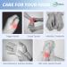 Thumb Splint & Trigger Thumb Brace for Pain Relief | Arthritis & Tendonitis Support - Grey Left & Right Hand - Buy Online on GoSupps.com
