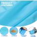 Famstar Beach Blanket Oversized Extra Large79 X 83" Waterproof Sandproof Beach Blanket 1-7 Adults Lightweight Durable for Travel Camping Hiking Picnic (79" X 83"  Orange&Blue) 79" X 83" Orange - Buy Online on GoSupps.com