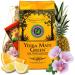 Yerba Mate Green 'Mas Iq Tropical' Brazilian Mate Tea 400g + 50 g Mas Energia Guarana | fruity mate tea | with pineapple