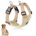 Slowton dog harness for dogs no pull safety harness Small medium dog breast harness Dog harness soft padded breathable xxxs beige