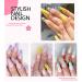 Professional Acrylic Nail Kit Set - Everything You Need for Nail Extensions - Glitter Powder and Liquid Included - Ideal for Beginners - Buy Online on GoSupps.com