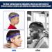 Haircut Bands Curved Silicone Hair Bands Washable Haircut Guide Tape Adjustable Haircut Stencil Soft Comfortable Hair Cutting Guide Hair Cutting Tools for Home blue - Buy Online on GoSupps.com