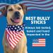 USA Baked & Packed Bully Sticks - 100% Free-Range Grass-Fed Beef - Promotes Dental Health - 8oz Pack - Single-Ingredient & Grain-Free - Buy Online on GoSupps.com