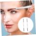 Mikinona 2pcs Abs (shell) Waterproof Eyebrow Pen Eyebrow Brush Makeup Tool Makeup Pencils - Buy Online on GoSupps.com