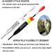 Thkfish Slip Pose Swimmer Fishing Bobbers - 4 Pack Float Corks for Sea & Freshwater Fishing Accessories - Buy Online on GoSupps.com