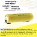 Buy Exell Battery 5-Pack 1.2V 1000mAh AA NiCD Rechargeable - Compatible with Telecom UPS Smart Grid & More - International Shipping Available - Buy Online on GoSupps.com