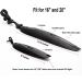 Ryders Recreation Bike Fenders Mudguard Set with LED Light Strips for 26-29 inch MTB Bikes - Buy Online on GoSupps.com