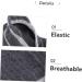 Inner Height Socks - Eel Cushion Insoles for Heels | Height Increase Sock Pads | No Show Warm Pure Cotton Light Grey - Buy Online on GoSupps.com